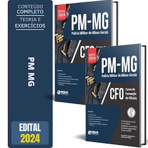 Apostila pm mg 2024 - curso de formação de oficiais - cfo