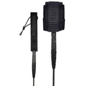 Leash big wave soulfins 7`/7mm preto - duplo girador