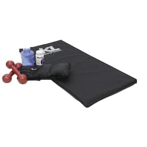 Kit ginástica em casa tornozeleira colchonete halteres + dvd
