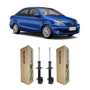 Par de amortecedores dianteiro etios sedan 2013 2014 2015 16