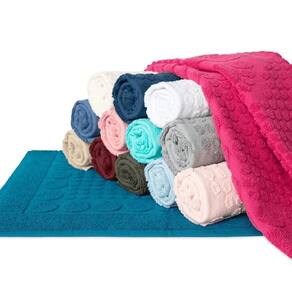 Kit 4 tapetes piso madison 50x70 cm -