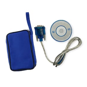 Kit Cabo Extensor Crs-80 Rs-232 Db9 Instrumentos Micro Processados Usb Windows Instrutherm Estojo Transporte Es-10