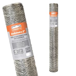 Tela Hexagonal Galinheiro Galv. 2" Fio 23 1,80x50m Rino Agro
