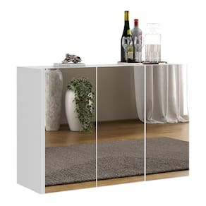 Aparador Buffet 4 Portas Vegas Multimóveis V3558 Branco