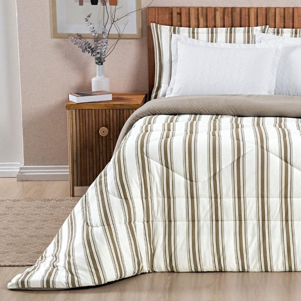Cobertor grosso king size estampado scarlett malha