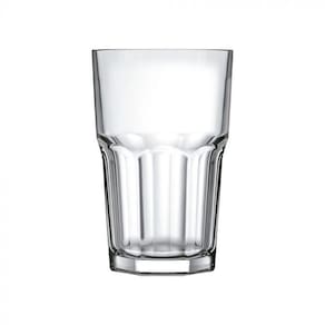 Jogo De Copos Altos Em Vidro 350 Ml 3 Peças Agua Suco