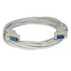 Cabo para monitor antigo db9 macho x vga macho 5,00 metros
