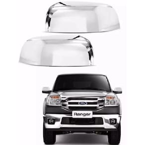 Kit aplique retrovisor cromado ranger 2003 a 2005