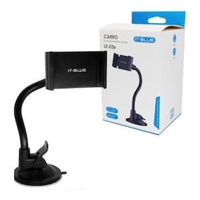Suporte celular universal haste flexível ventosa carro 360