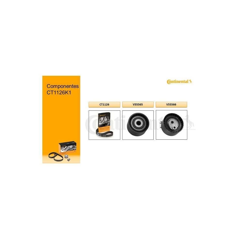 Kit Sincronizador Contitech Livina/Clio CT1126K1