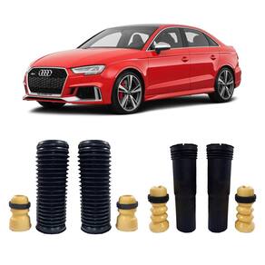 Batente parcial dianteiro + traseiro rs3 sedan 2016 2017 18