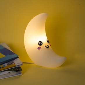 Luminária Abajur de Led Meia Lua Bivolt