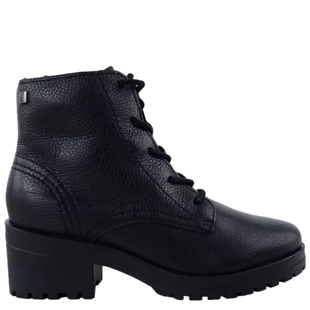 Bota Coturno Feminino Tratorado Casual Dia a Dia Salto Bloco Baixo Bottero 349101