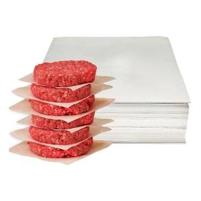 Papel sintético separador hambúrguer 14x14 com 2kg