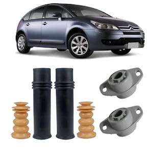 Kit coxim batente traseiro citroen c4 hatch 2007 2008 2009