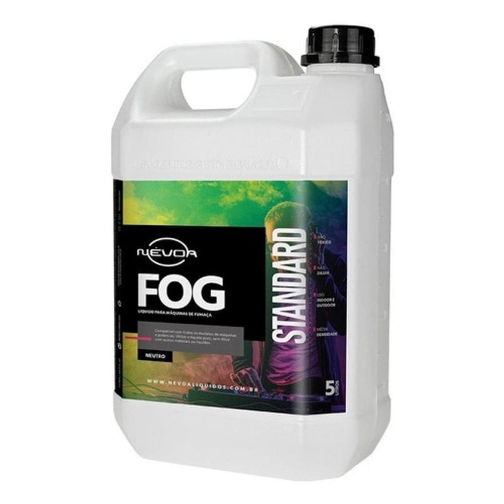 Liquido Fog Neutro Maquina De Fumaça Standart 5 Litro Nevoa