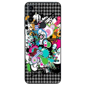 Capa Adesivo Skin022 Verso Para TCL 30 SE (2022)