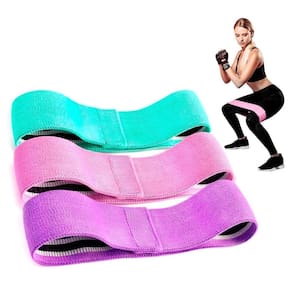 Kit 3 hip mini band elástico extra forte exercícios c manual