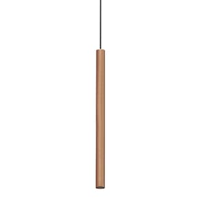 Lustre Pendente Taschibra Tabli MR11 60cm Tubular Bivolt Cobre