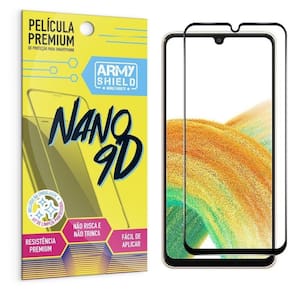 Película samsung a33 5g premium nano 9d - armyshield