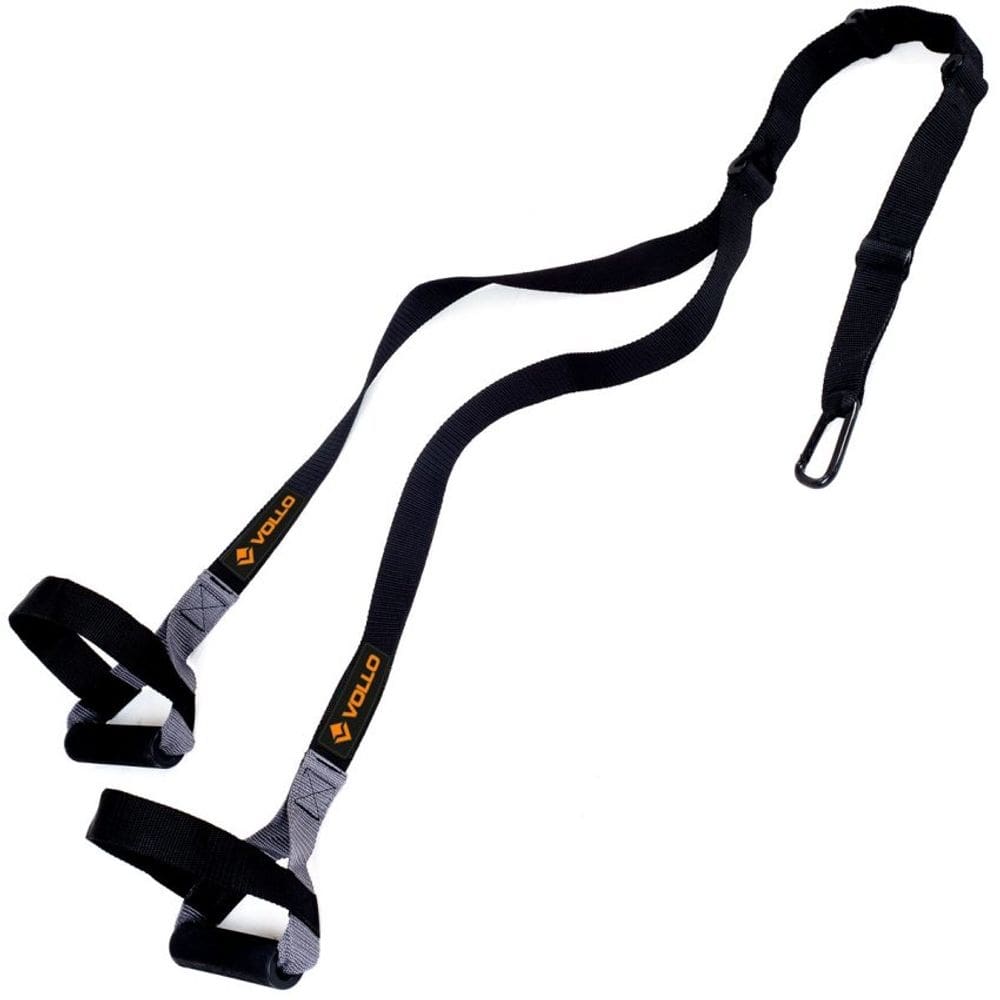 Fita de suspensão vollo para treino preto