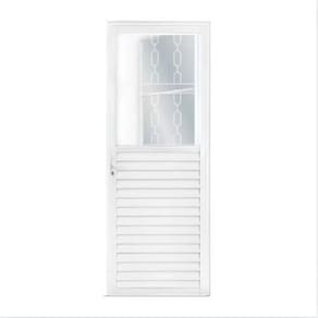 Porta Realiza Laminada C/Postigo 85X215 Direita Vitralfer