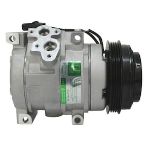 Compressor ar condicionado 10s15 4pk 12v para máquinas green