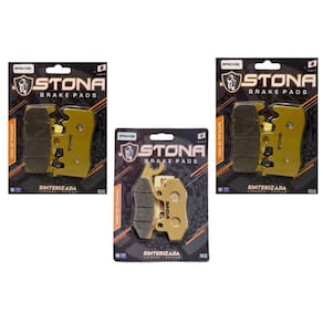 Kit Pastilha Freio Stona D+T Tiger Explorer 1200 2016-2020