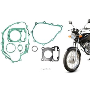 Jogo de juntas honda cg titan fan cargo xlr 125 2000 a 2008