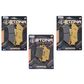 Kit Pastilha Freio Stona D/T INDIAN 1200 Rogue 2022-2023