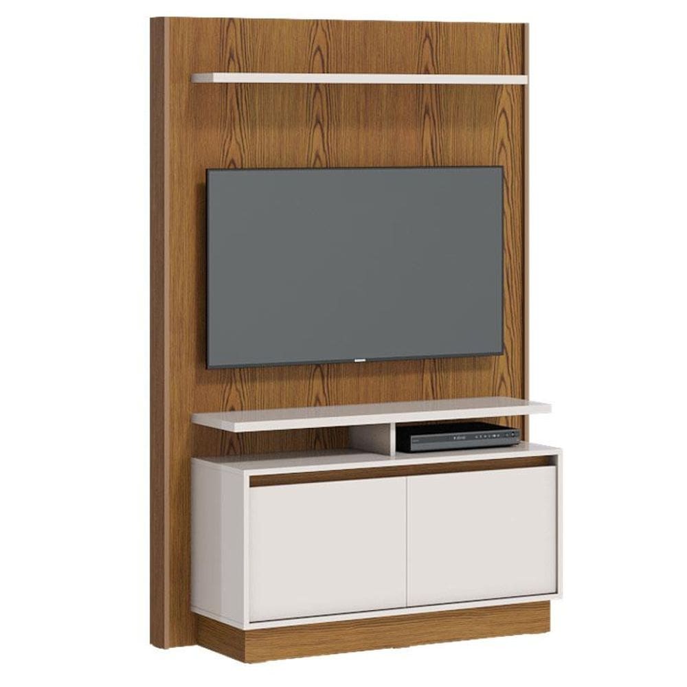 Estante Home Theater Fit 1.2 Freijó Off White – Imcal