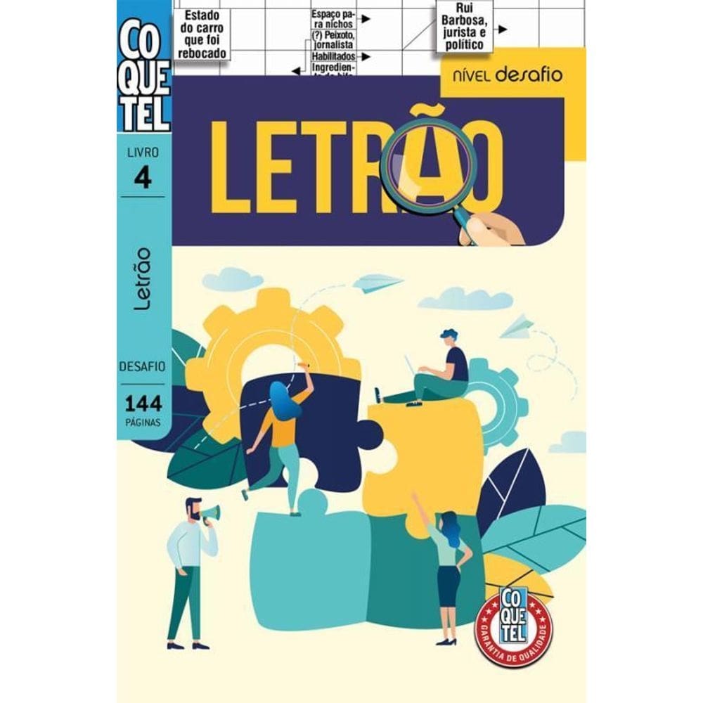 Livro coquetel letrão desafio ed 4