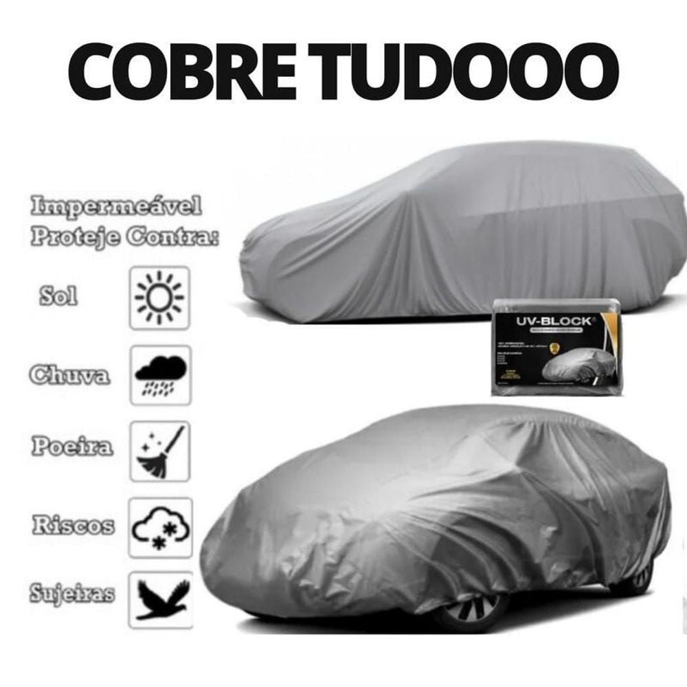 Capa protetora para carro 100% impermeável picanto