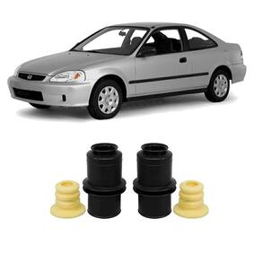 Parcial batente coifa haste dianteira civic 1997 a 2000