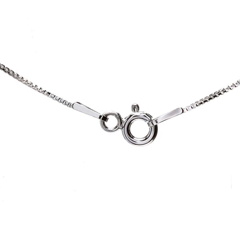 Gargantilha Signo Virgem Em Prata Com Ródio Branco