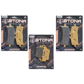 Jg completo Pastilha Sinterizada D+T Street Triple 765 RS