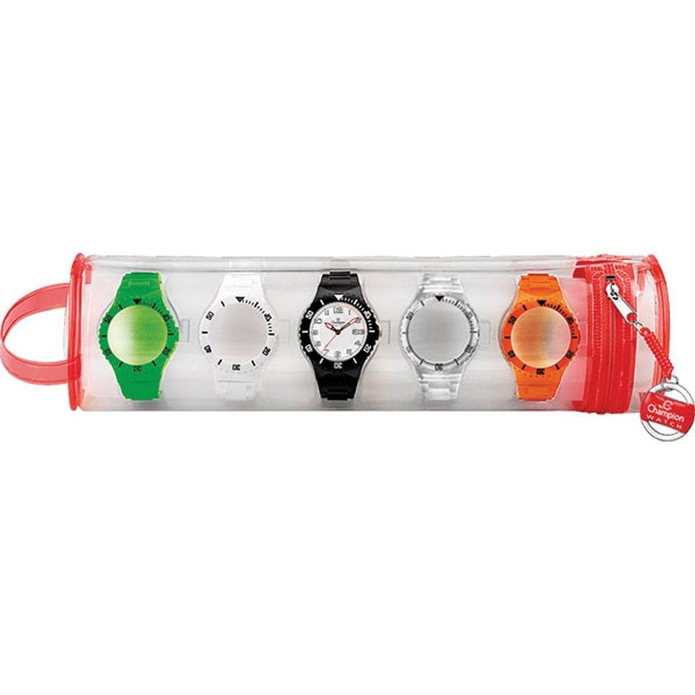 Relógio de pulso Troca Pulseira Analogico Preto/Branco