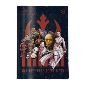 Pasta aba elástica ofício sem lombo star wars 3339