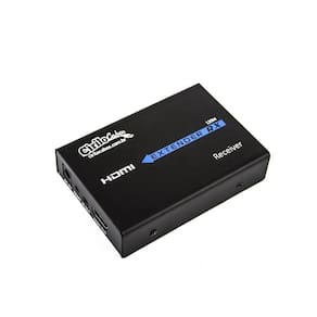 Hdmi extender tx/rx extensor via cabo de rede