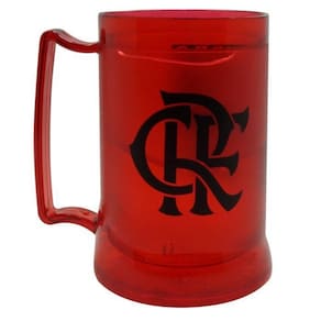 Caneca gel peça vermelha rubro negro -