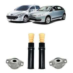 Kit batente coxim amortecedor traseiro 307 2002 até 2011