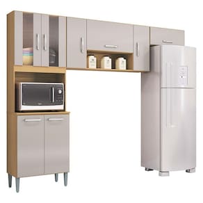 Cozinha Lavinia 3 Peças Damasco Off White - Poquema