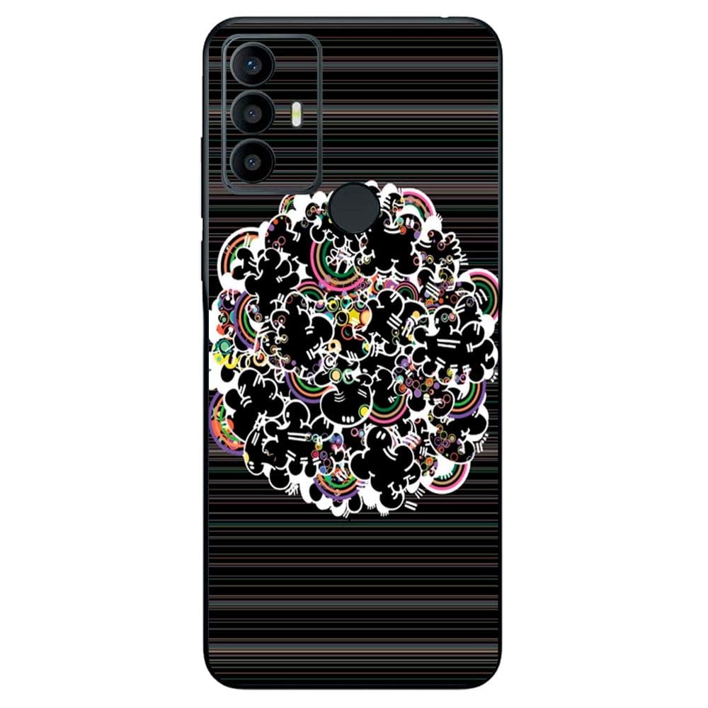 Capa Adesivo Skin110 Verso Para TCL 30 SE (2022)
