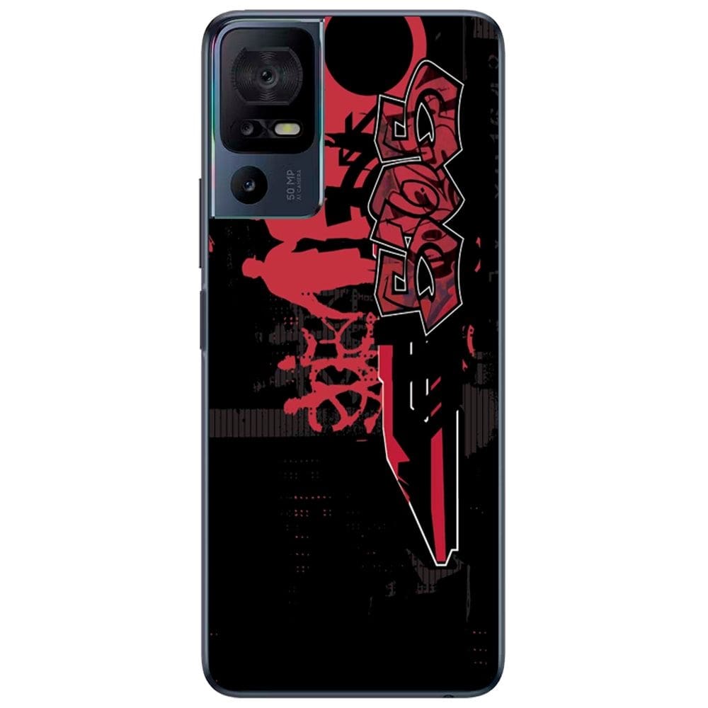 Capa Adesivo Skin055 Verso Para TCL 40 SE 2023 (T610E)