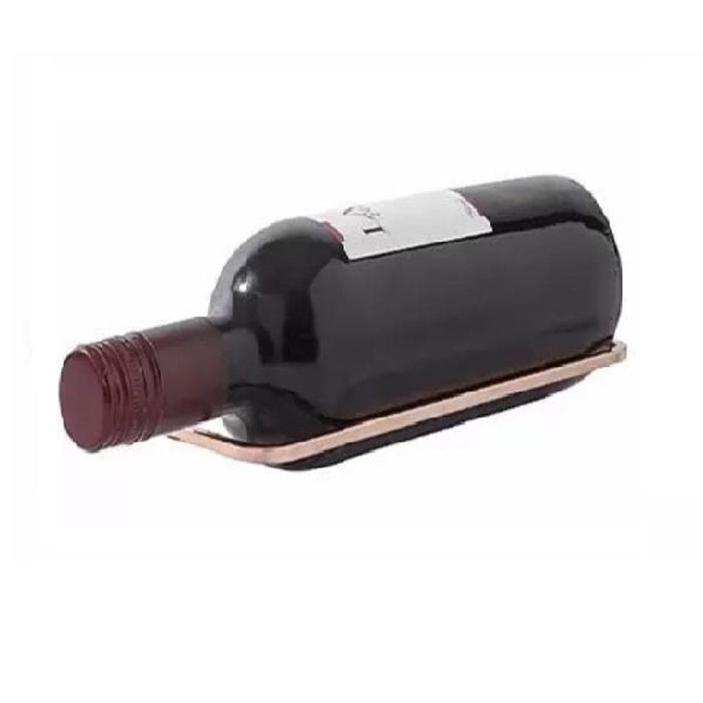 Jomer - porta vinho cromado fixa 8816