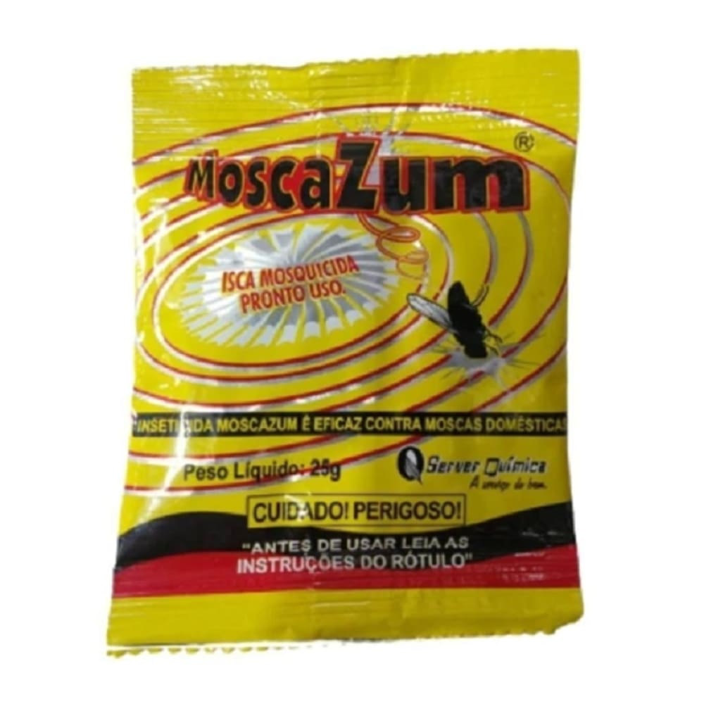 Isca Anti Mosca Moscazum - Kit Com 5 Sachês