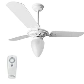 Ventilador de teto com controle remoto branco ventex 127v