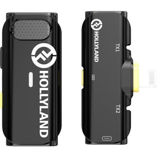 imagem-Microfone hollyland lark c1 solo sem fio lightning