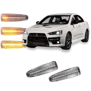 Pisca seta sequencial par de led lancer mitsubishi 2.0 sedan