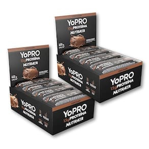 Kit Com 2 Displays De Barra Proteica Yopro Nutrata 12Un Cada